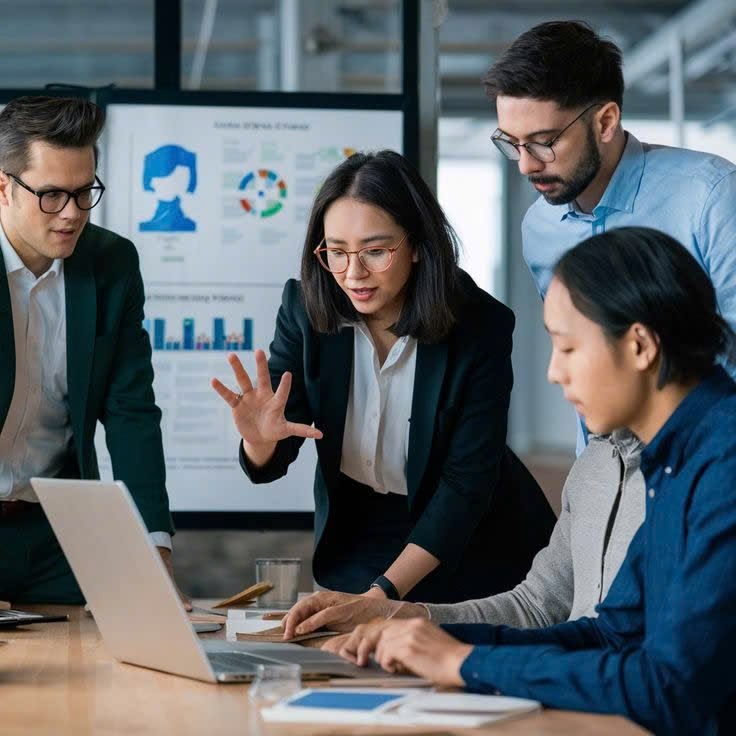 Team collaboration meeting